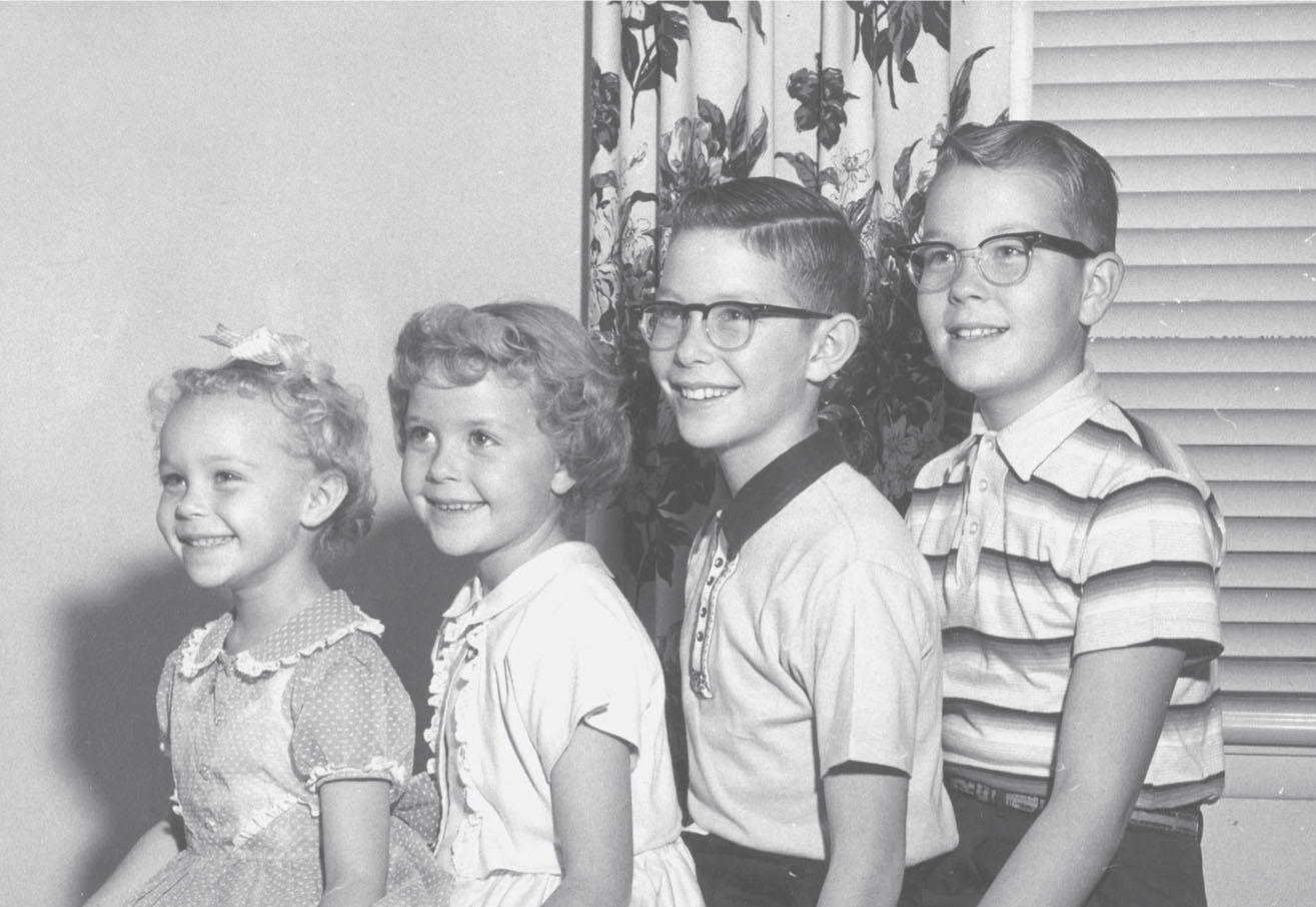 Don with his brother and sisters 1958 From left to right Diane Wendy Don - photo 3