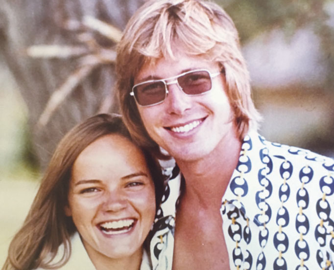 Laura and Don 1972 Victoria Falls Rhodesia Playing my 1963 Fender jazz - photo 9