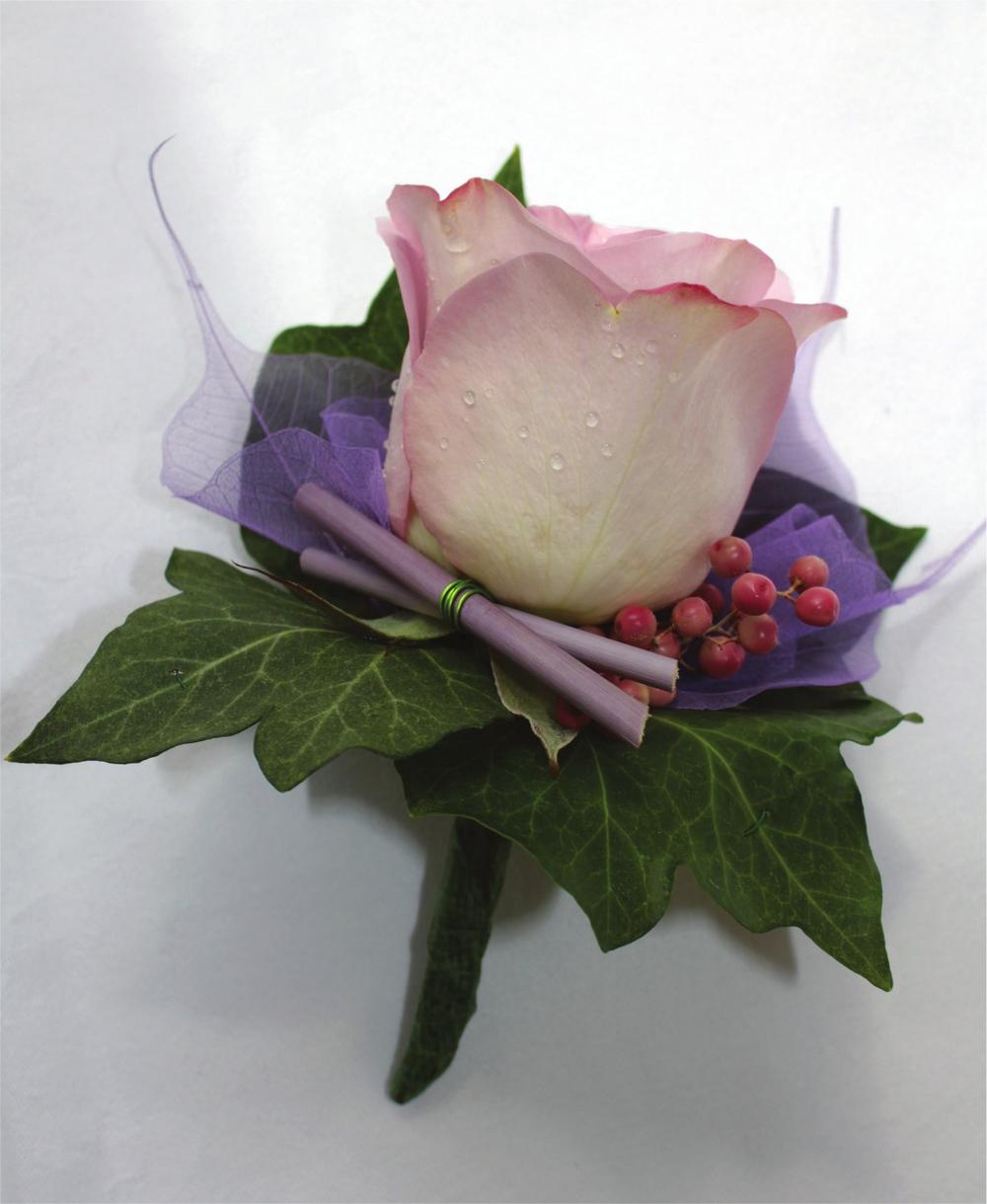 Rose buttonhole The industry of floristry is strenuous long hours are - photo 3