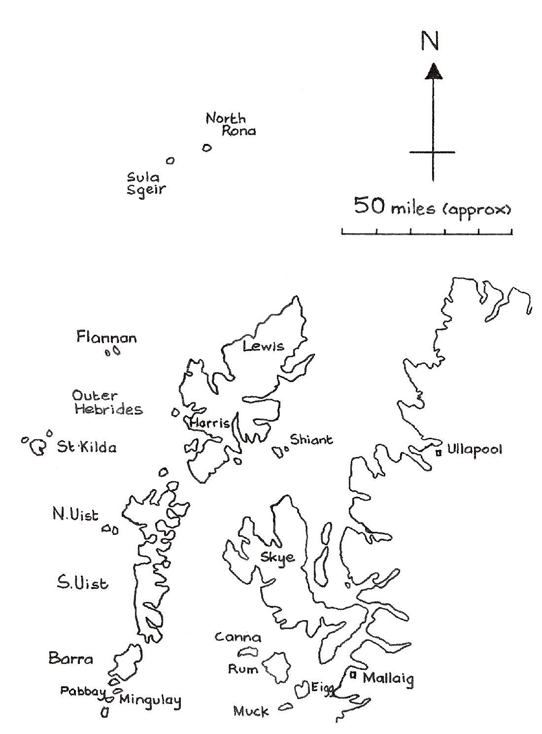 Map 3 Lewis and the Atlantic outliers Map 4 Orkney and Shetland Map - photo 6