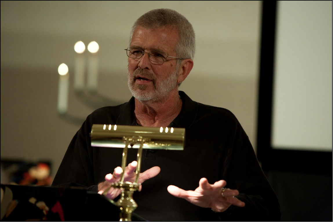 Marvin Meyer speaking in the Fish Interfaith Center at Chapman University - photo 3