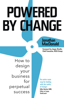 Jonathan MacDonald - Powered by Change: How to design your business for perpetual success