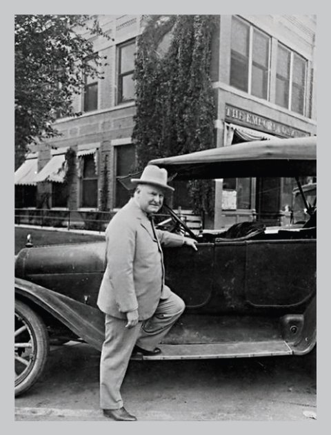 William Allen White in front of Gazette offices 1924 White liked to celebrate - photo 6