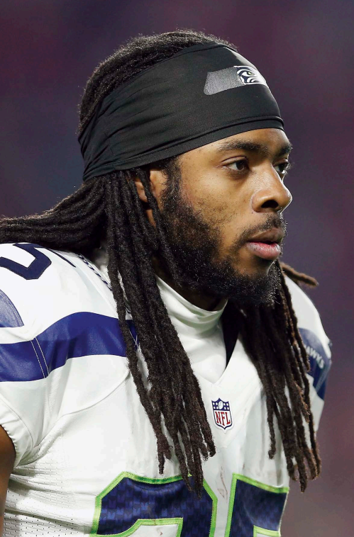 Opposite Richard Sherman has become the face of the Seattle Seahawks - photo 3