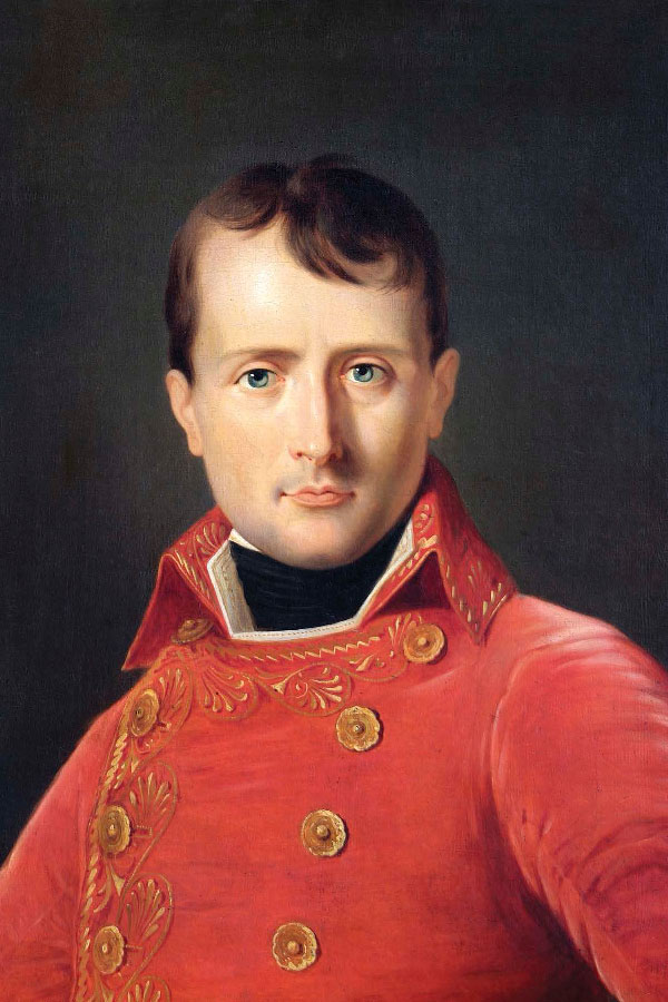 This portrait shows Napoleon Bonaparte aged about thirty-five in the uniform - photo 3