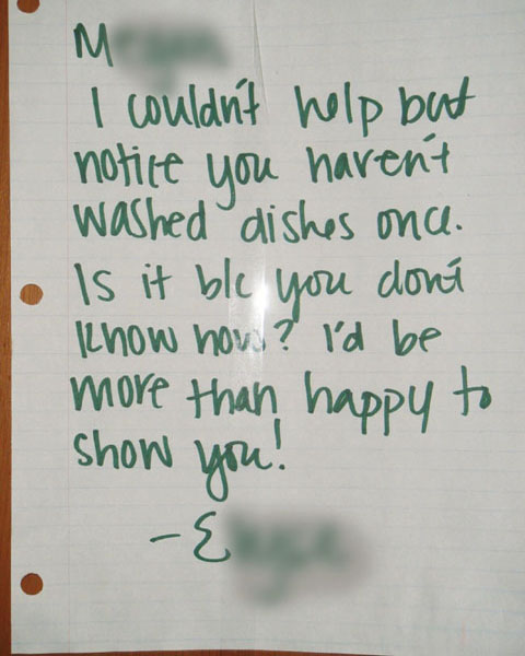 Passive Aggressive Notes Painfully Polite and Hilariously Hostile Writings - photo 26