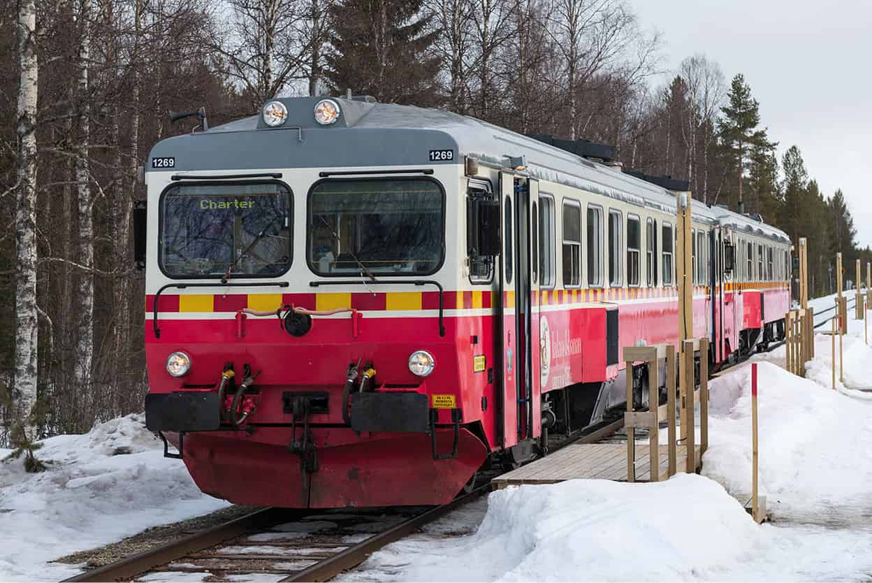 Inlandsbanan This historic railway runs from Swedens heartland right into the - photo 8