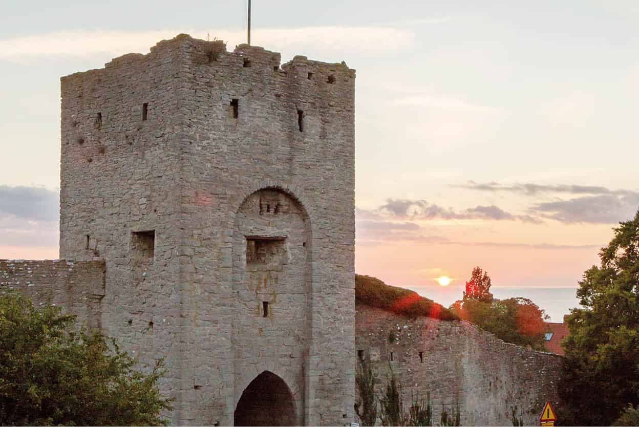 Visby Gotland Turreted walls encircle this medieval Hanseatic trading town - photo 7