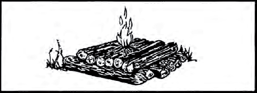 Figure 1-3 Base for fire in snow-covered area FIRE MATERIAL SELECTION You - photo 7