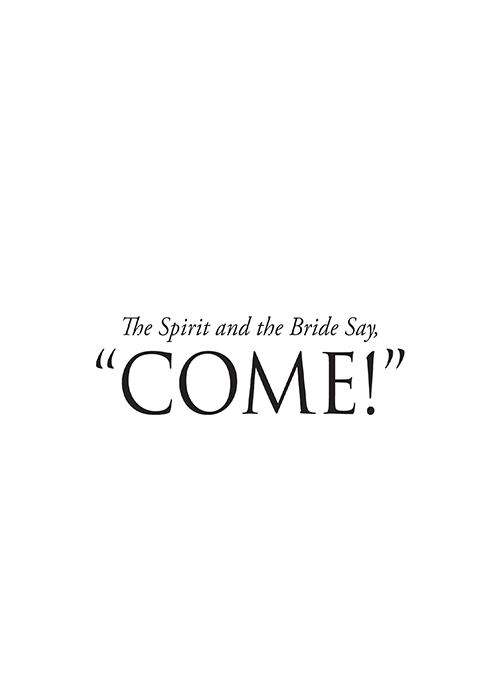 DESTINY IMAGE BOOKS BY JOHN AND CAROL ARNOTT The Spirit and Bride Say Come - photo 2