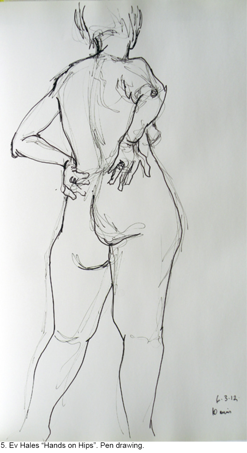 Fluid line Life drawing is all about an instant response to an object that is - photo 7