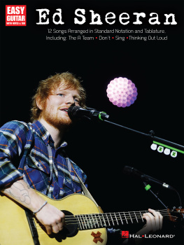 Ed Sheeran - Ed Sheeran for Easy Guitar