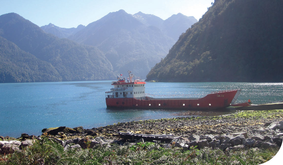 The ferry ride from Hornopirn to Caleta Gonzalo through the Fiordo Comau is a - photo 10