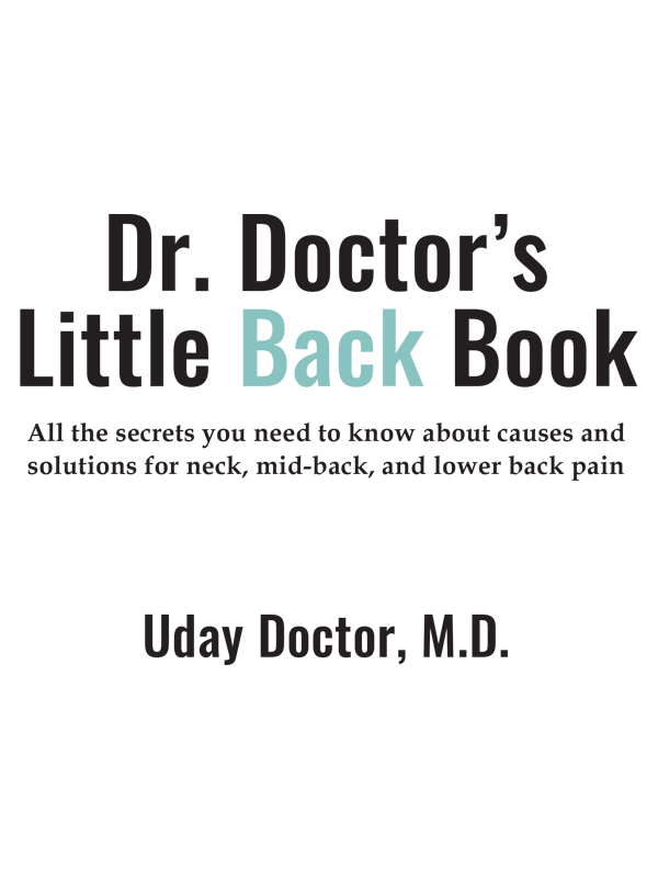 REVIEWS OF DR DOCTORS LITTLE BACK BOOK Dr Doctors Little Back Book is a - photo 2