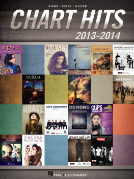 Hal Leonard Corp. - Chart Hits of 2013-2014 Songbook
