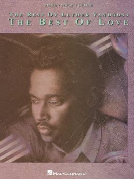 Luther Vandross - The Best Of Luther Vandross (Songbook)