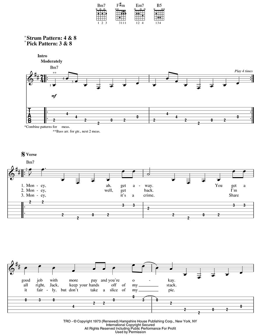 Pink Floyd Songbook Easy Guitar with Riffs and Solos - photo 36