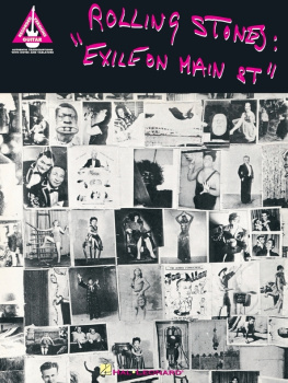 Rolling Stones - Rolling Stones--Exile on Main Street (Songbook)
