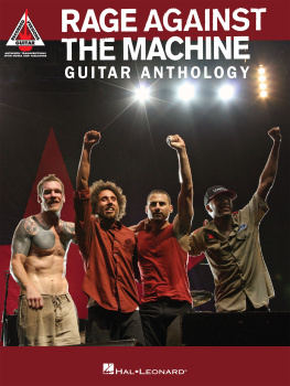 Rage Against The Machine - Rage Against the Machine--Guitar Anthology Songbook