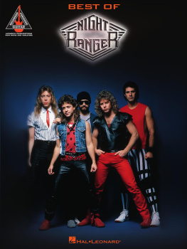 Night Ranger Best of Night Ranger (Songbook)