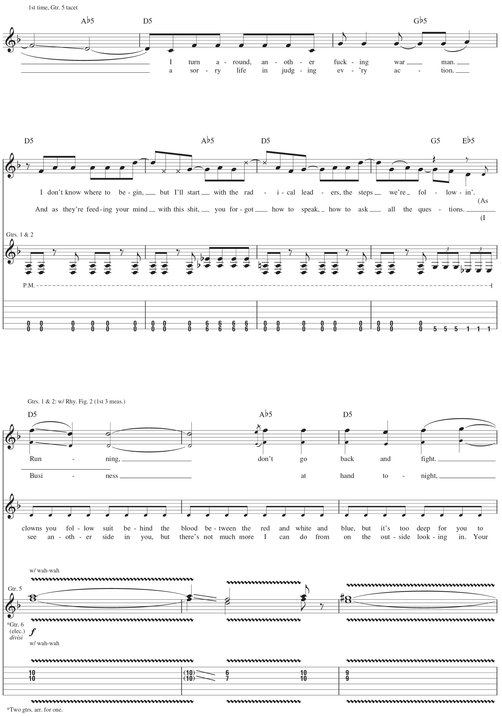 Avenged Sevenfold--City of Evil Songbook - photo 41