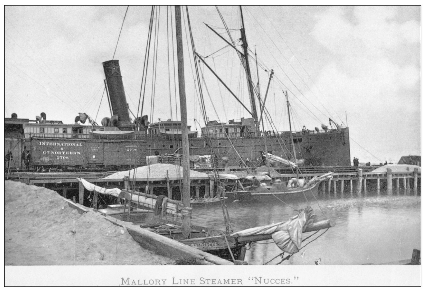 By 1825 the Port of Galveston was a small trading post The city was - photo 4