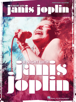 Janis Joplin A Night with Janis Joplin Songbook: Vocal Selections