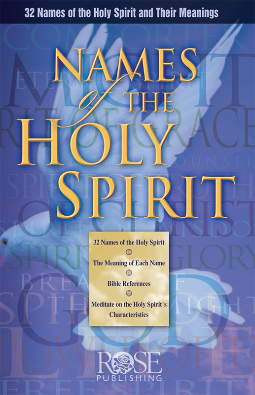 NAMES of the HOLY SPIRIT BREATH OF THE ALMIGHTY References Job 334 Meaning - photo 1