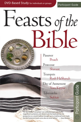 Sam Nadler - Feasts of the Bible Participant Guide