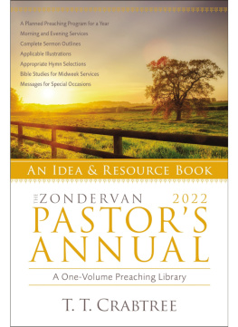 T. T. Crabtree - The Zondervan 2022 Pastors Annual: An Idea and Resource Book