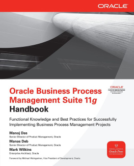 Manoj Das - Oracle Business Process Management Suite 11g Handbook