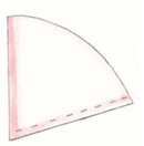 Fig 7 Fig 8 Use the template to cut out the strawberry top from light green - photo 11