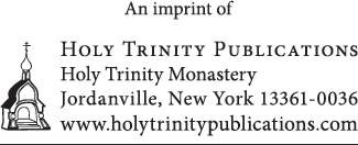 httpswwwholytrinitypublicationscomhome ISBN 978-1-942699-41-5 - photo 3