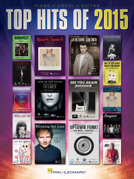 Hal Leonard Corp. - Top Hits of 2015 Songbook