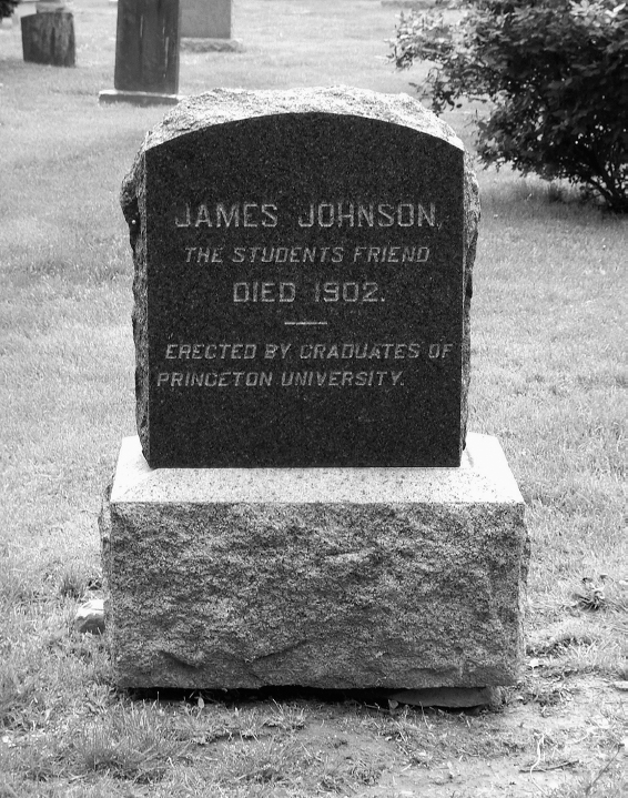 Gravestone of James Collins Johnson Princeton Cemetery Photo credit Daryl - photo 3