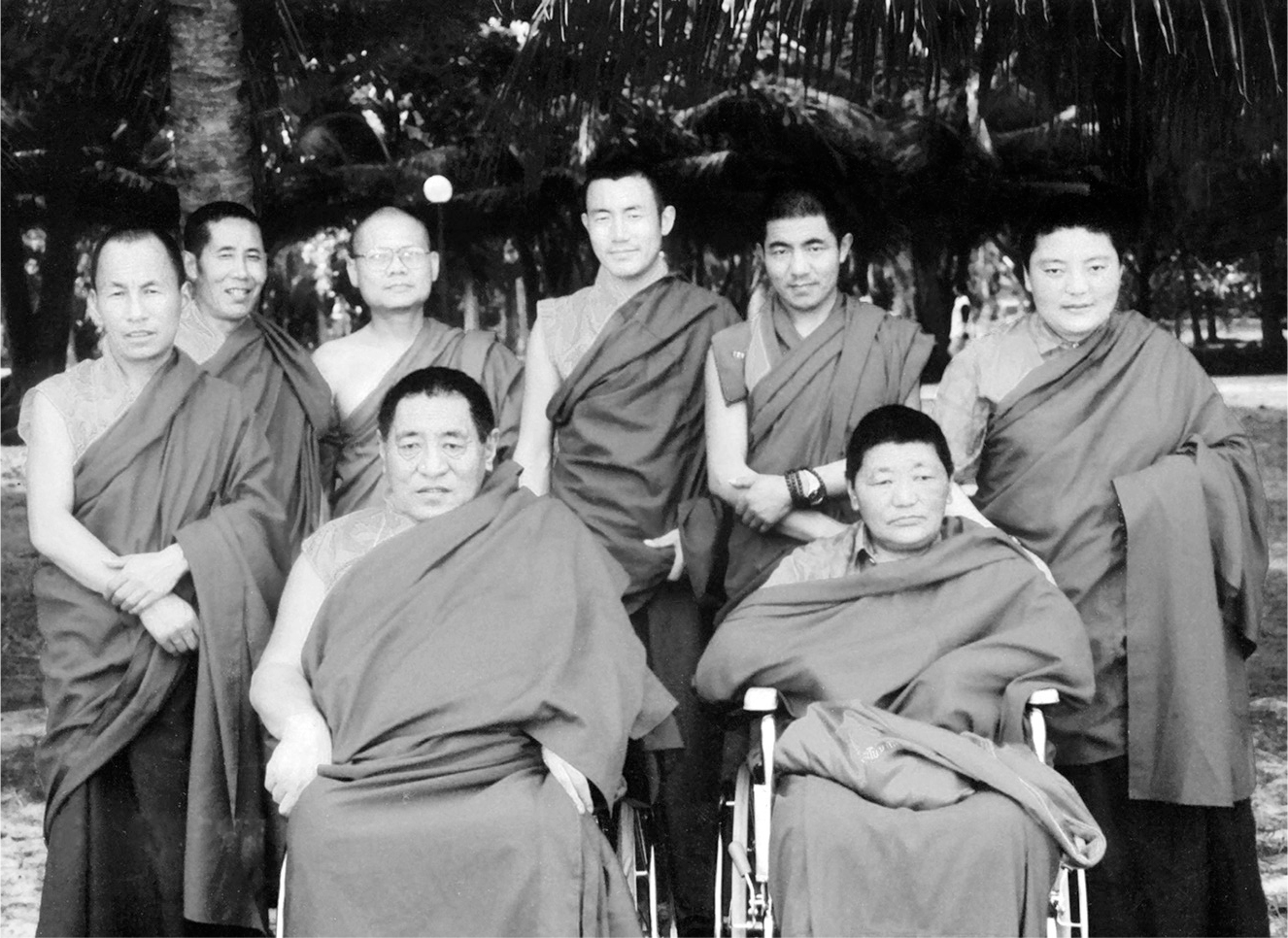 Khenpo Jigme Phuntsok seated with his sister Jetsun Ani Medron His niece and - photo 2