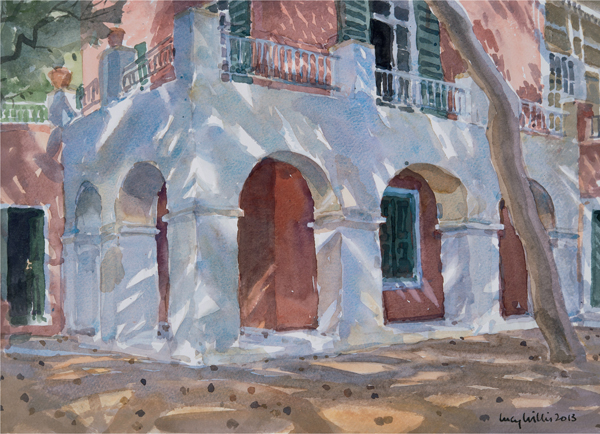 Morning Shadows Syros Greece 29 x 41 cm 11 x 16 in The attraction for me - photo 7