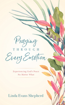 Linda Evans Shepherd - Praying Through Every Emotion: Experiencing Gods Peace No Matter What