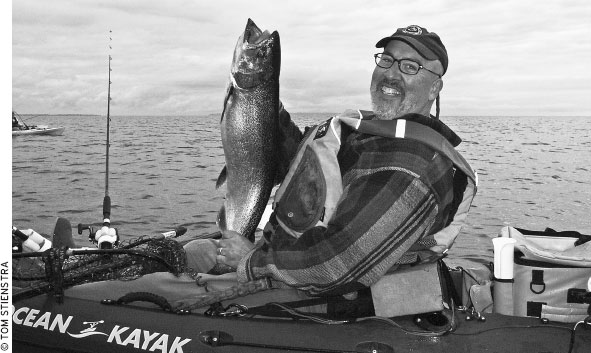 Steve Griffin with a Mackinaw trout Shasta and Trinity Shasta and - photo 15