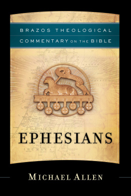 Michael Allen - Ephesians