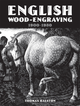 Thomas Balston - English Wood-Engraving 1900-1950