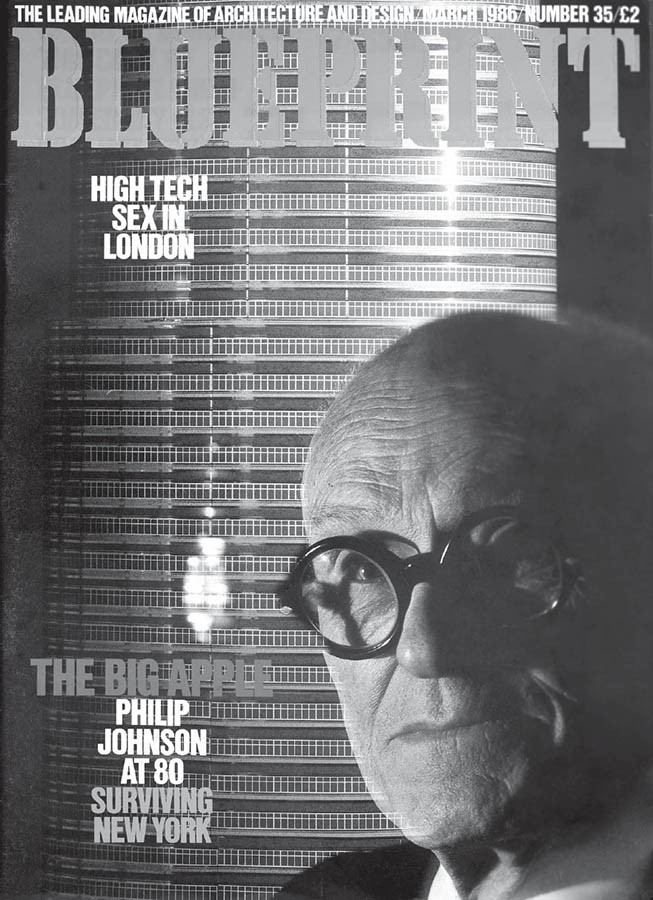 Blueprint March 1987 despite the error in the date on the cover Philip - photo 3