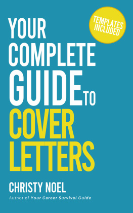 Christy Noel - Your Complete Guide to Cover Letters