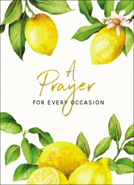 Carrie Marrs - A Prayer for Every Occasion