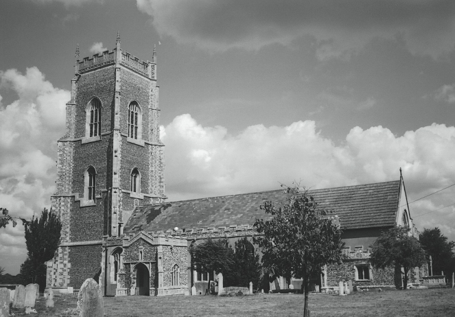 Brightlingsea parish church where John Skinner was baptised and buried - photo 2