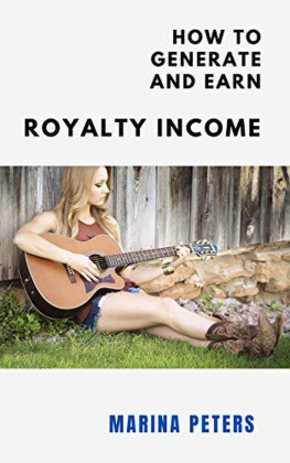 Marina Peters How to Generate and Earn Royalty Income