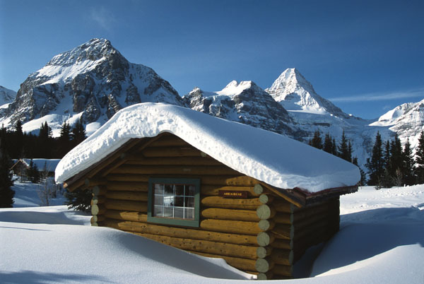 Mount Assiniboine in winter from Mount Assiniboine Lodge Photo Chic Scott - photo 10