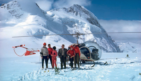 Helicopter-assisted skiing in the Cariboos in 1963 Left to right Jim - photo 25