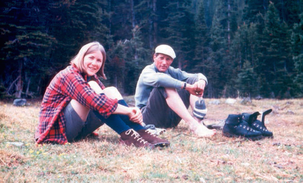 Margaret MacGougan and Hans Gmoser at Lake OHara in 1965 Photo Ethan Compton - photo 29