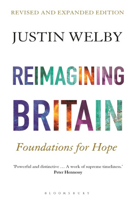 Justin Welby - Reimagining Britain: Foundations for Hope